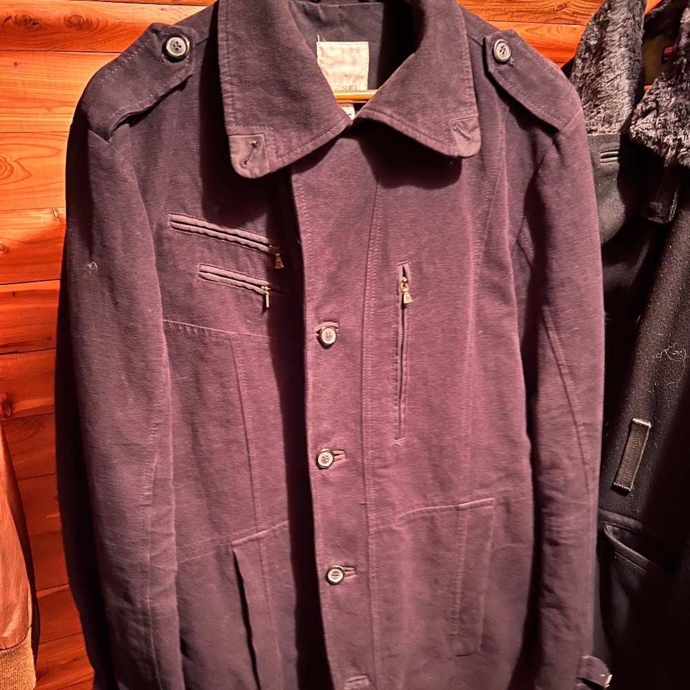 Diesel Coat, XL , dark blue. Available April/24